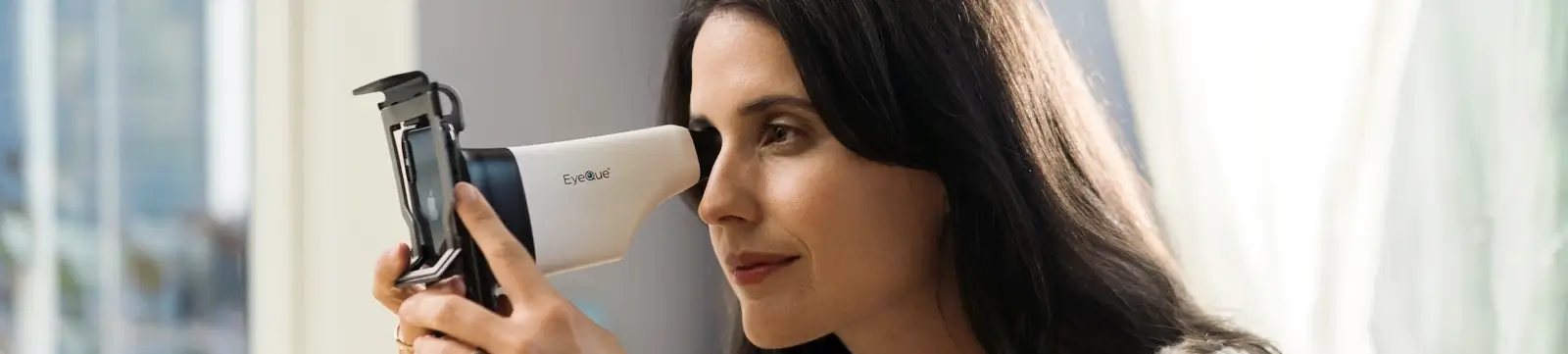 EyeQue case study – Clear Digital delivering innovative UX and web design for vision technology