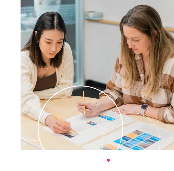 Team Collaboration on Website Design Strategy