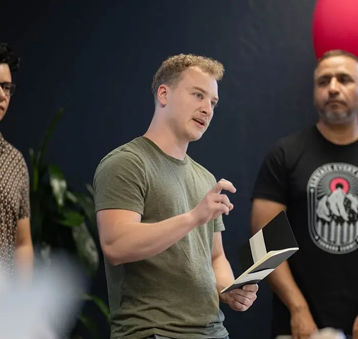 Clear Digital engaging with technology services leaders to share insights on digital strategy, branding, and UX design.