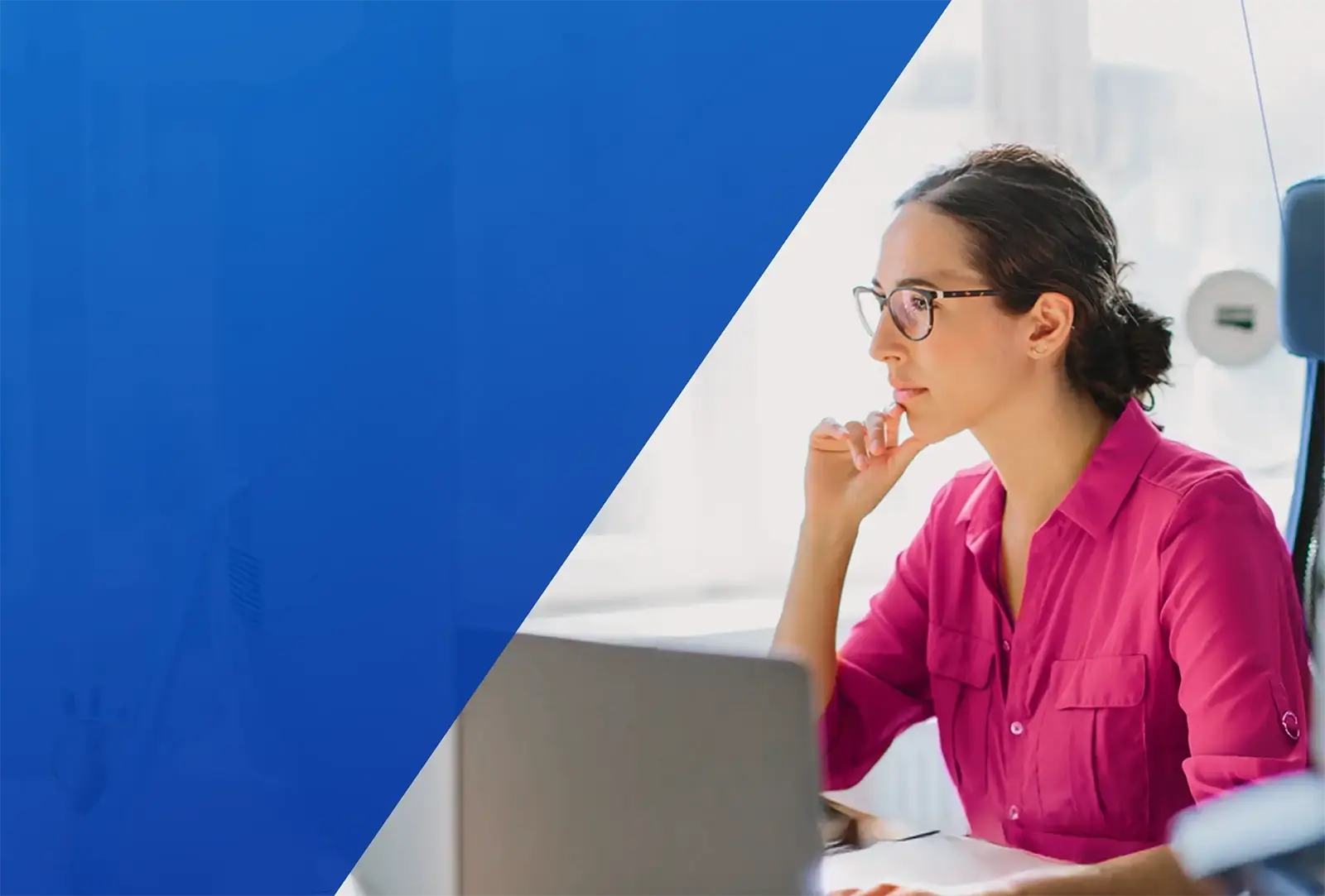 Background visual featuring the SailPoint enterprise identity security website redesign by Clear Digital.