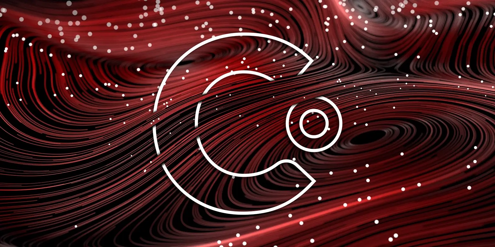 Clear Digital C logo over an abstract background representing B2B web design best practices