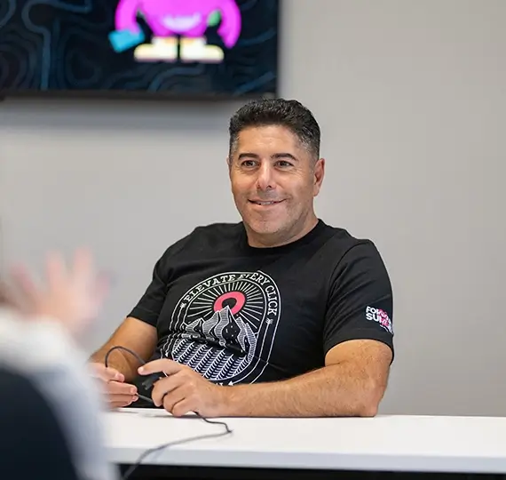 Valod Amirkhanian, Director of Technology at Clear Digital, sharing insights on Silicon Valley’s innovation and tech entrepreneurship