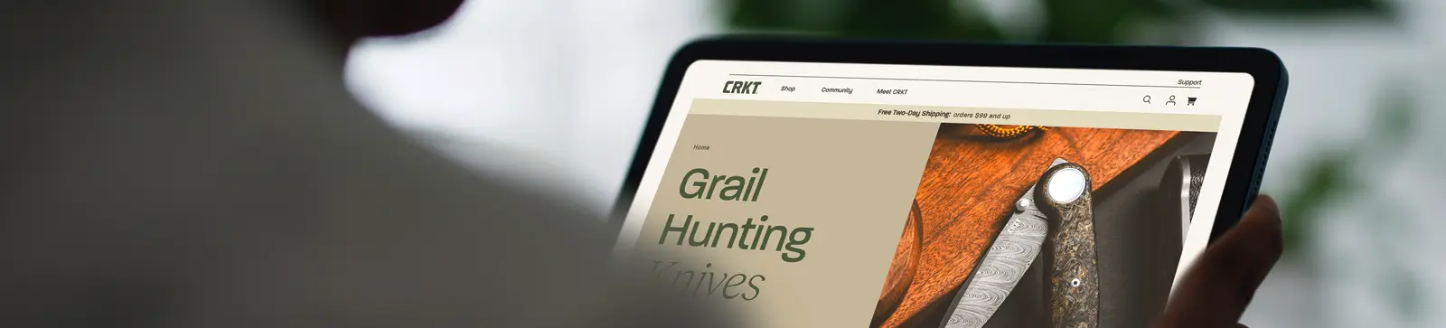 CRKT case study card graphic — clear branding layout with CRKT logo and case study typography