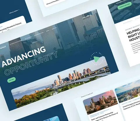 Houston.org Website Redesign Customer Quote